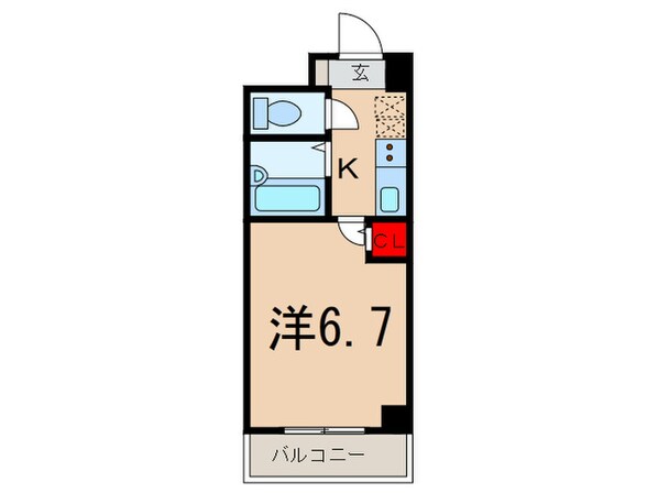 レジディア中野富士見台の物件間取画像